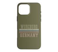 Retro Wurzburg Germany Case for iPhone 16 Pro Max