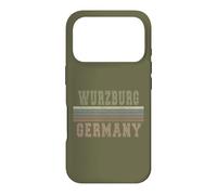 Retro Wurzburg Germany Case for iPhone 17 Pro