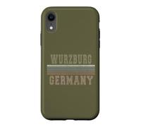 Retro Wurzburg Germany Case for iPhone XR