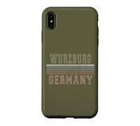 Retro Wurzburg Germany Case for iPhone XS Max