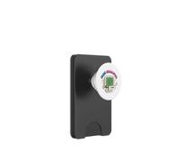 Retro Y2K Main Character Icon with Floppy Disk PopSockets PopWallet for MagSafe