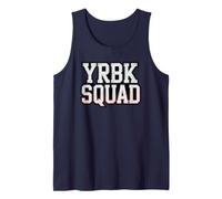 Retro Yearbook Squad Writing Staff Vibes Team Snap Tank Top