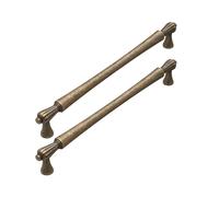 Retro Yellow Bronze Wardrobe Drawer Handle - European Style Cabinet Door Knob