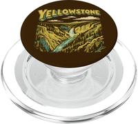Retro Yellowstone National Park Vintage Style Classic PopSockets PopGrip for MagSafe