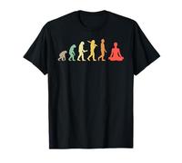 Retro Yoga Evolution Gift for Yogis & Yoga Lovers T-Shirt