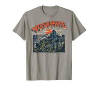 Retro Yosemite National Park Vintage Style 80s Half Dome T-Shirt