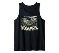 Retro Yosemite National Park Vintage Style 80s Half Dome Tank Top