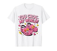 Rétro You Croc My World Funny Croc Valentine T-Shirt