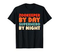 Retro Zookeeper - Zoologist Zoo Animals Vintage Zookeeper T-Shirt
