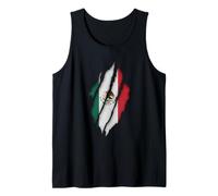 Retro10 Mexico Mexican Football Viva Mexico Flag Fan Tee Tank Top