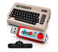 Retrobro C64 Mini/Maxi USB Stick - 10,000+ Games - Deluxe C64 Collection - VIC-20 Games - Genuine Retrobro