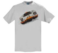 RetroClassic Le Mans 1970 Iconic Race Car 917K Mens Classic T-Shirt Pacific Grey