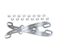 Retrofit Your Inline Skates with Sturdy Stainless Steel Ice Blades Accessory Kit (large silver)