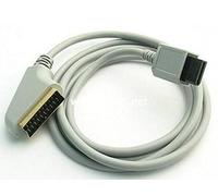 Retrogame Wii RGB SCART Cable, 0.9m, Black, 21 Pins, Indoor Use, Compatible with Nintendo Wii U (European Version)