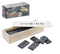 retrogames LP62000 Retro Games | Dominoes | 1 set-16x6x3 cm Accessory, Black