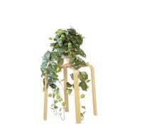 Retrograde 32" Realistic Fake Pothos Ivy Plant for Home Decor Indoor Silk Artificial Plant (Variegated - Light & Dark Green)