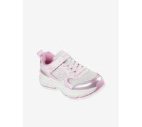 Skechers Girl's Retro-Graph Sneakers, Pink Pu/Mesh, 10.5 UK Child