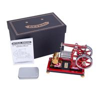 RETROL VE-01 Beam Vacuum Engine Model for Adults, Flame Eater Small External Combustion Engine Model for Physical Science Experiment Display, Home or Office Decor for Mechanical Lovers