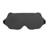 RetroNest 3D Contoured Eye Mask,Memory Foam Eye Cover for Travel,Zero Pressure Blindfold with Adjustable Strap Cute Cat Ear Design Comfortable Night Rest Accessory for Women and Men Grey