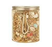 RetroNest Mystery Jewellery Jar for Women,Vintage Surprise Set, Random Necklaces Earrings Rings Bracelets Brooches, Bohemian Fashion Mixed Box 10-30 Pcs Accessories Birthday Gift for Her
