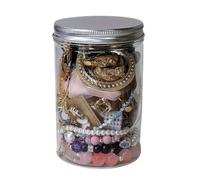 RetroNest Mystery Jewellery Jar for Women,Vintage Surprise Set, Random Necklaces Earrings Rings Bracelets Brooches, Bohemian Fashion Mixed Box 10-30 Pcs Accessories Birthday Gift for Her