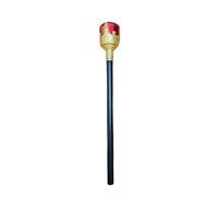 RetroNest Royal Scepter Wand For Kids, Medieval Princess Costume Accessory | Gold Plastic Royal Scepter Wand With Gemstone Head, Perfect For Kids Dress Up And Halloween Parties One Size A