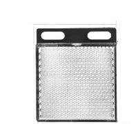 Retroreflective Panel for Light Barrier Sensor and Beam Sensor High 50x50x8mm Silver(TD-08 Small Hole)