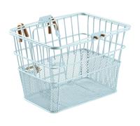 Retrospec Apollo Detachable Front Bike Basket Steel Half-Mesh with Int