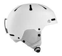 Retrospec Comstock Youth Ski & Snowboard Helmet for Kids - Durable ABS Shell, Protective EPS Foam & Cooling Vents - Adjustable Fit for Boys & Girls - Matte White, 48-51cm X-Small