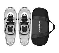 Retrospec Drifter Snowshoe for Men & Women - Aluminum Frames & a Double-Rachet Binding System - Lightweight All Terrain Snow Shoes with Heel Lifters & Pivot System - 30" Arctic