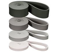 Retrospec Lift Resistance Pull Up Assistance Band Set for Working Out, Home Fitness, Toning, Stretching. Physical Therapy, Muscle Training & Exercise - Lightweight & Portable for Men & Women