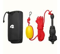 Retrospec Mainstay 3.5 lbs Folding Grapnel Anchor Kit with 26FT Rope, PP Buoy, Water Resistant Travel Bag and Rust Resistant Snap Hook & Anchor for Inflatable Paddle Boards, Docks & Kayaks