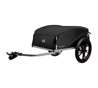 Retrospec Rover Hauler Cargo Bike Trailer | Folding Frame & Weather Resistant Fabric | Large Cargo Carrier | Fits 20” - 29” Bicycle Wheels | Black