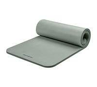 Retrospec Solana Yoga Mat 1" Thick w/Nylon Strap for Men & Women - Non Slip Exercise Mat for Home Yoga, Pilates, Stretching, Floor & Fitness Workouts - Sage
