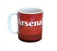 retrostar Arsenal Fan Mug 11oz - North London Red Gooners Ceramic Coffee Cup - Football Supporter Gift for Him, Dad, Husband - Birthday & Christmas Gift