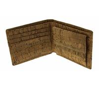 retrostiel Cork Wallet for Men Vegan Gift Purse Vintage (Simple)