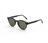 Retrosuperfuture Unisex J02 The Warhol 3627 Green Sunglasses Acetate Havana Green Round Normal