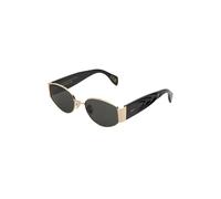 Retrosuperfuture Unisex Retrosuperfuture G3L X BLACK Sunglasses Metal Gold Grey Round Normal