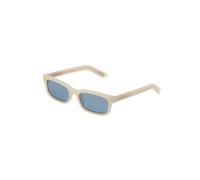 Retrosuperfuture Unisex Retrosuperfuture SWV GESTO CREMOSO Sunglasses Acetate Cream Light blue Squared Normal