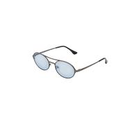 Retrosuperfuture Unisex Retrosuperfuture XSP BIRD BLUE-GUN Outlet sunglasses Metal Blue Light blue Round Normal