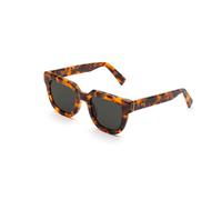 Retrosuperfuture Unisex TEM Serio Spotted havana Sunglasses Acetate Havana Black Round Normal