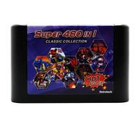 Retrotech 480 In 1 Classic Collection Multi Game Cartridge For Sega Genesis Console - Black