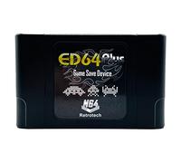 Retrotech ED64 Plus 340 In 1 Game Cartridge For Nintendo N64 Video Game Console