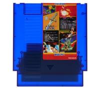 Retrotech Super 852 in 1 Multi Game Cartridge for NES Game Console - Transparent Blue