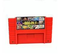 Retrotech Super 900-in-1 Game Cartridge for SNES: 16-Bit Classic Games, Save Feature, Works with All Consoles