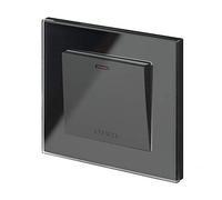 Retrotouch 01763 Black Crystal PG 13A DP Switched Fused SPUR