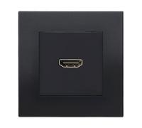 Retrotouch Aura MM13MB-HD1B HDMI Socket - Matt Black