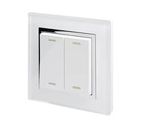 Retrotouch Friends of Hue Smart Switch - White with Chrome Trim, 02800