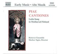 Retrover Ensemble - Piae Cantiones - Latin Song in Mediaeval Finland