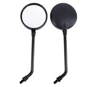 retroviseur embout guidon For Kawasaki Z1 Z1-A Z1-B KZ900 KZ1000 Motorcycle Round Rear View Side Mirrors(Long Stem)